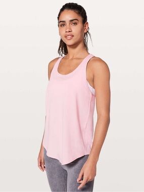 Lululemon pink love tank